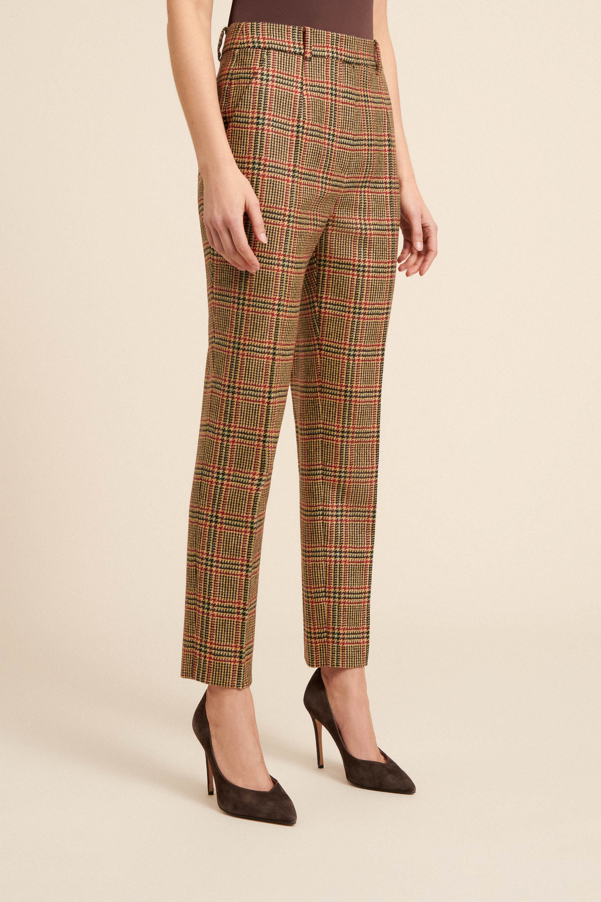 Checked Trousers Ladies  lupongovph