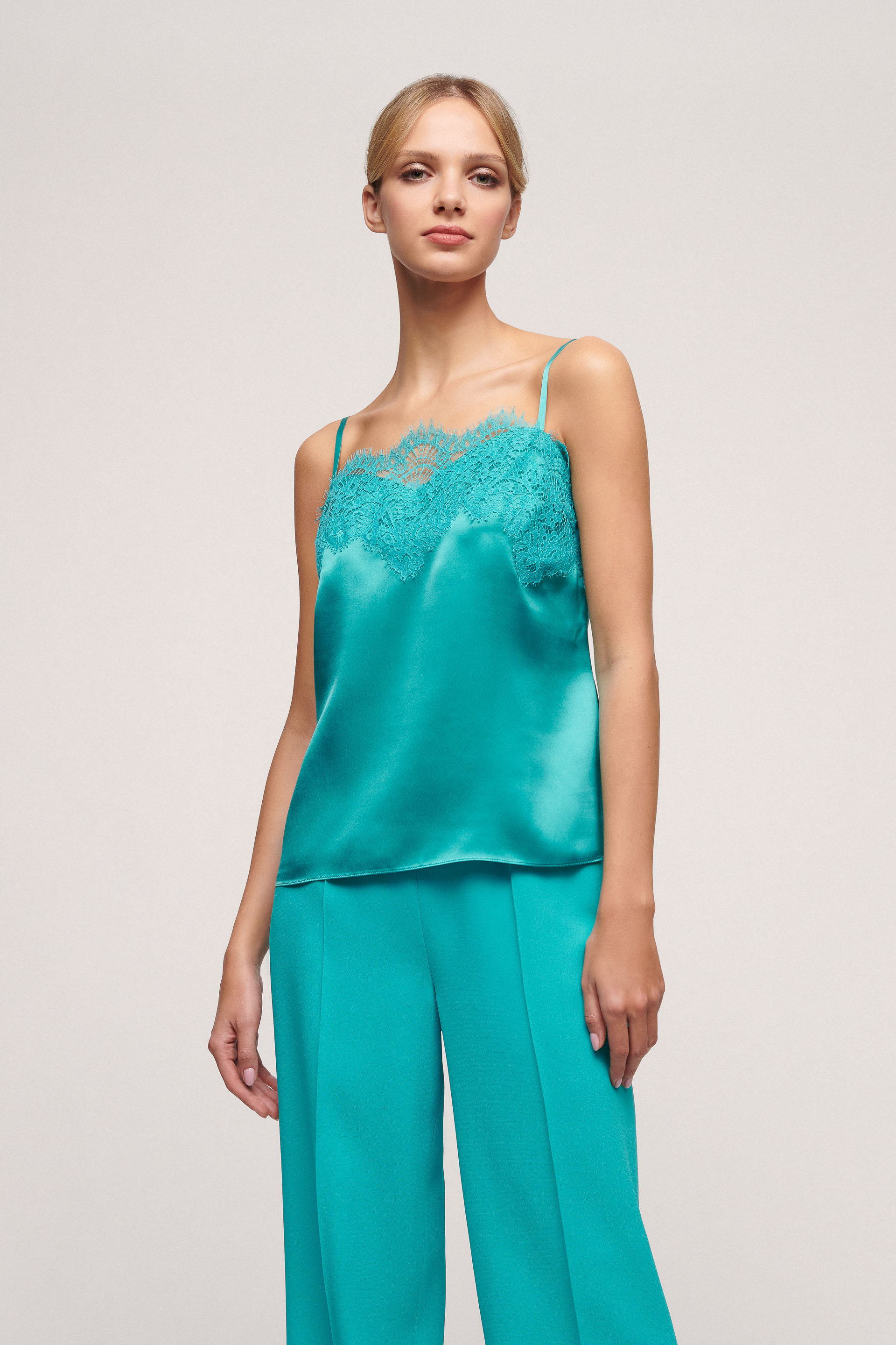 Brilli - Silk top | Luisa Spagnoli